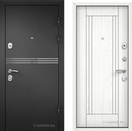Дверь входная усиленная уличная порошковая — МДФ