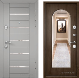 Металлическая дверь 2 мм сталь в коттедж д2м-120