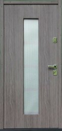 Дверь со стеклом однопольная на заказ ДВ-121