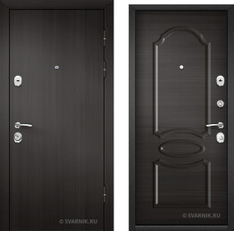 Дверь 3мм на дачу комфорт с 2-я контурами д3м-017