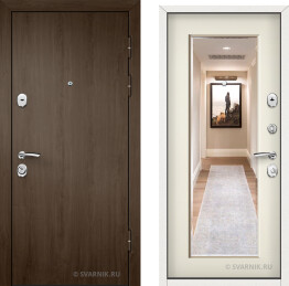 Дверь металлическая усиленная в дом ламинат — МДФ